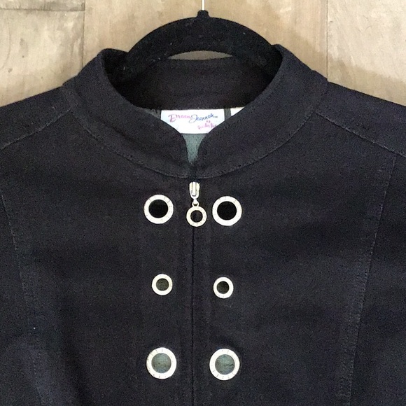 Black Jacket with grommets - Picture 5 of 6